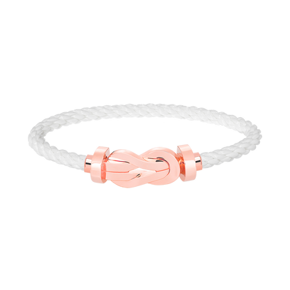 [Angela Jewellery]CHANCE LARGE 8 FIGURE BUCKLE NO DIAMOND BRACELET ROSE GOLD