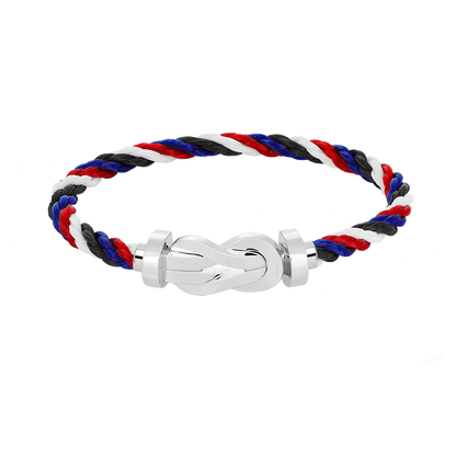 [Angela Jewellery]CHANCE LARGE 8 FIGURE BUCKLE NO DIAMOND BRACELET SILVER