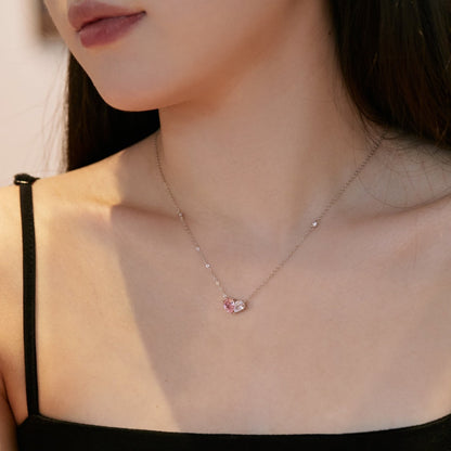 Angela Jewelry]Unique Heart Shape Necklace