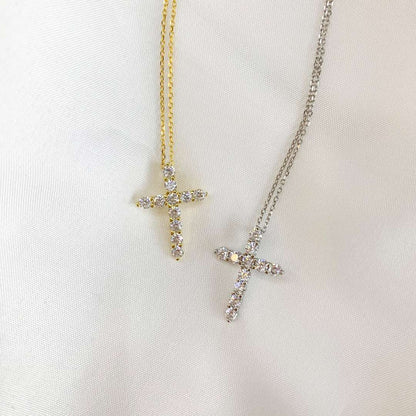 Angela Jewelry]Unique Cross Shape Necklace