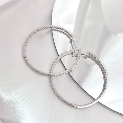 Angela Jewelry]Popular Large Hoop Earrings