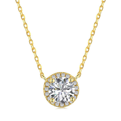 Angela Jewelry]Luxurious Round Cut Necklace