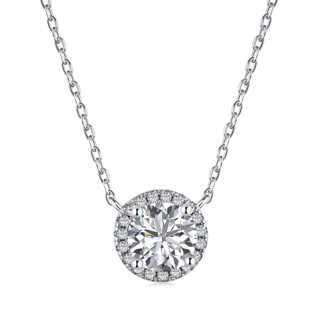Angela Jewelry]Luxurious Round Cut Necklace