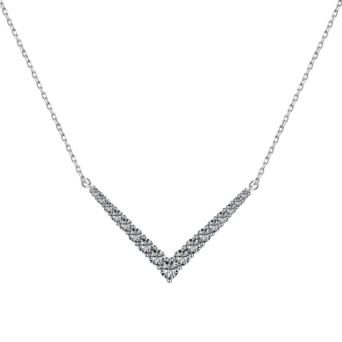 Angela Jewelry]Ornate Round Cut Necklace