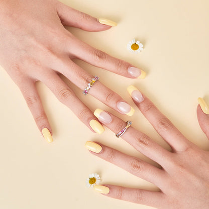 Angela Jewelry]Dazzling Polychromatic Multi cut Daily Ring