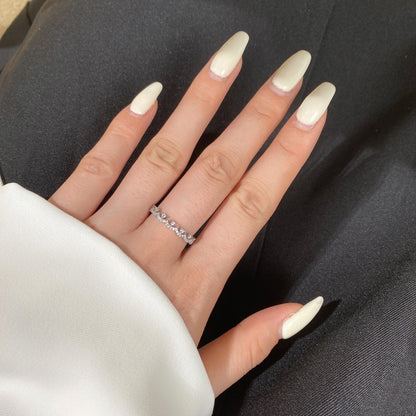 Angela Jewelry]Elegant Resplendent Round Shape Party Ring