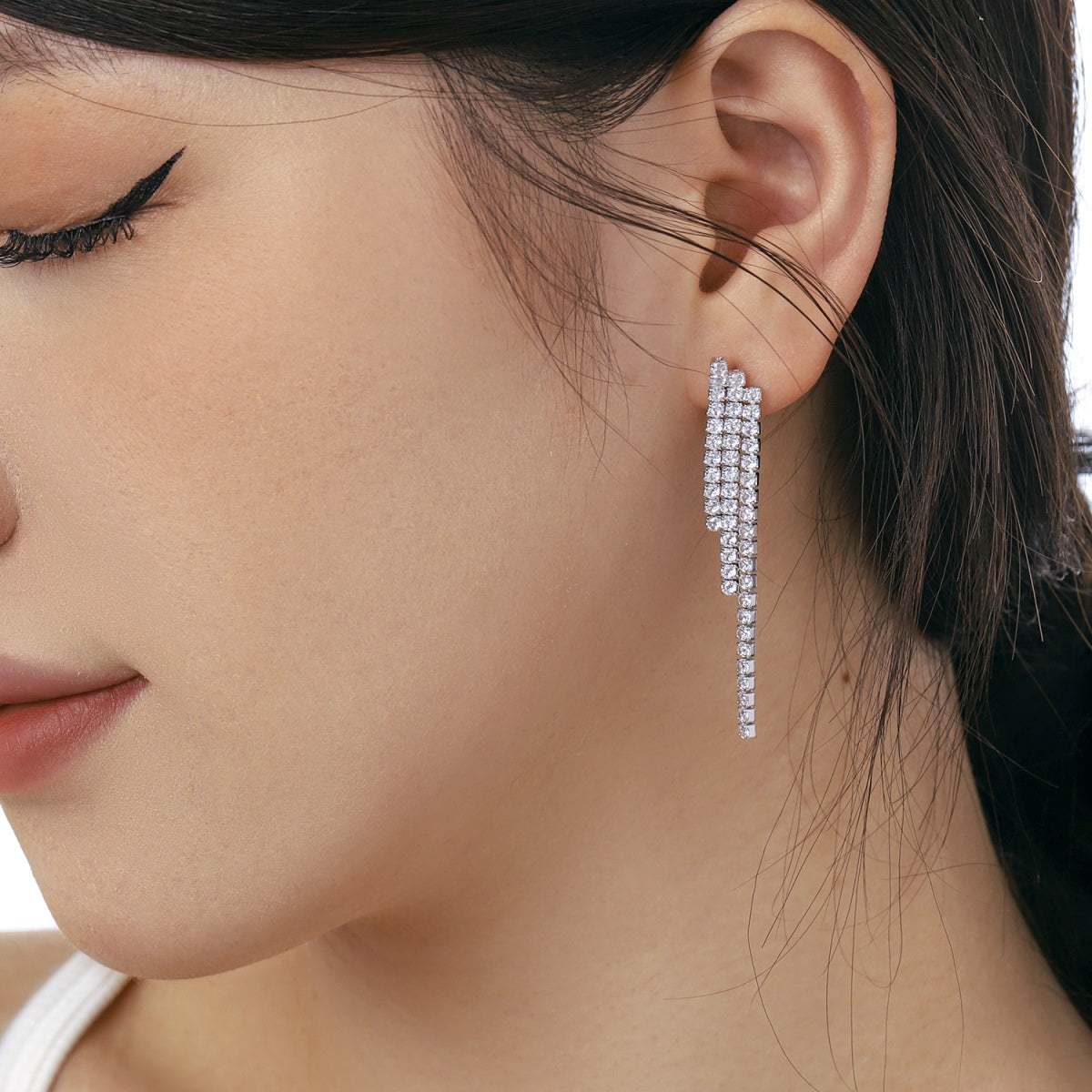 Angela Jewelry]Luxurious Dainty Banquet Earrings