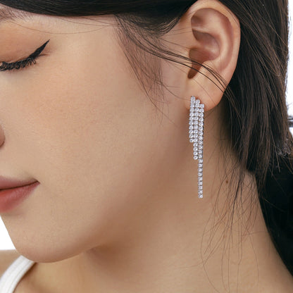 Angela Jewelry]Luxurious Dainty Banquet Earrings
