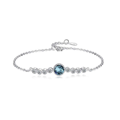 Angela Jewelry]Luxurious Heart Of The Ocean Bracelet