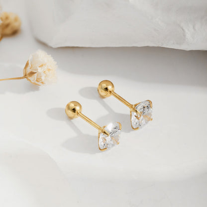 Angela Jewelry]Unique U-Shaped Ear Bone Earrings