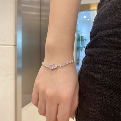 Angela Jewelry]Dazzling Unique Multi Shape Lover Bracelet