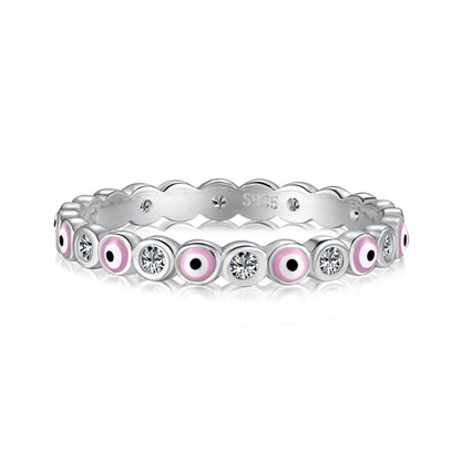 Angela Jewelry]Sparkling Vibrant Round Shape Daily Ring