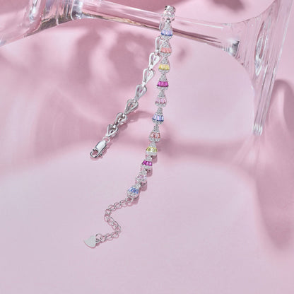 Angela Jewelry]Radiant Water Drop Shape Daily Bracelet