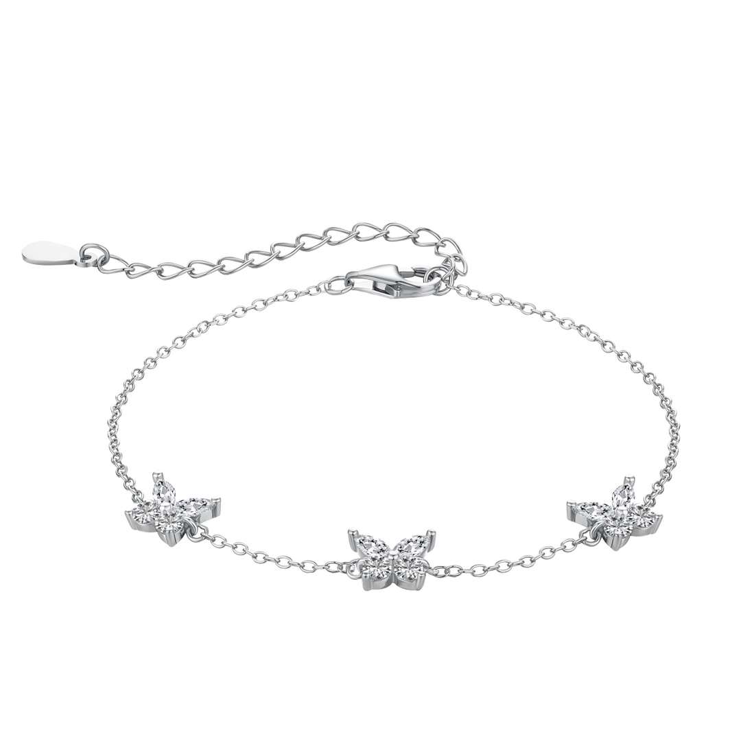 Angela Jewelry]Radiant Butterfly Shape Necklace