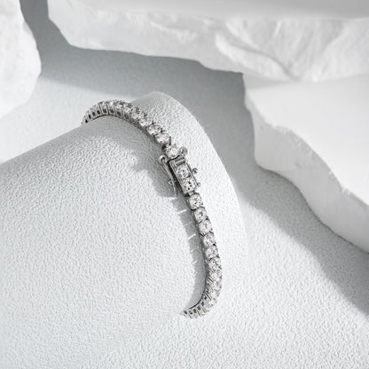 Angela Jewelry]Radiant Colorful Round Cut Party Bracelet