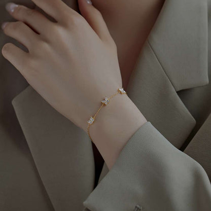 Angela Jewelry]Radiant Butterfly Shape Necklace