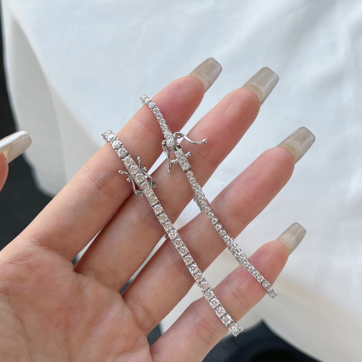 Angela Jewelry]Dazzling Exquisite Round Cut Daily Bracelet