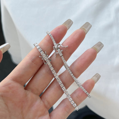 Angela Jewelry]Dazzling Exquisite Round Cut Daily Bracelet