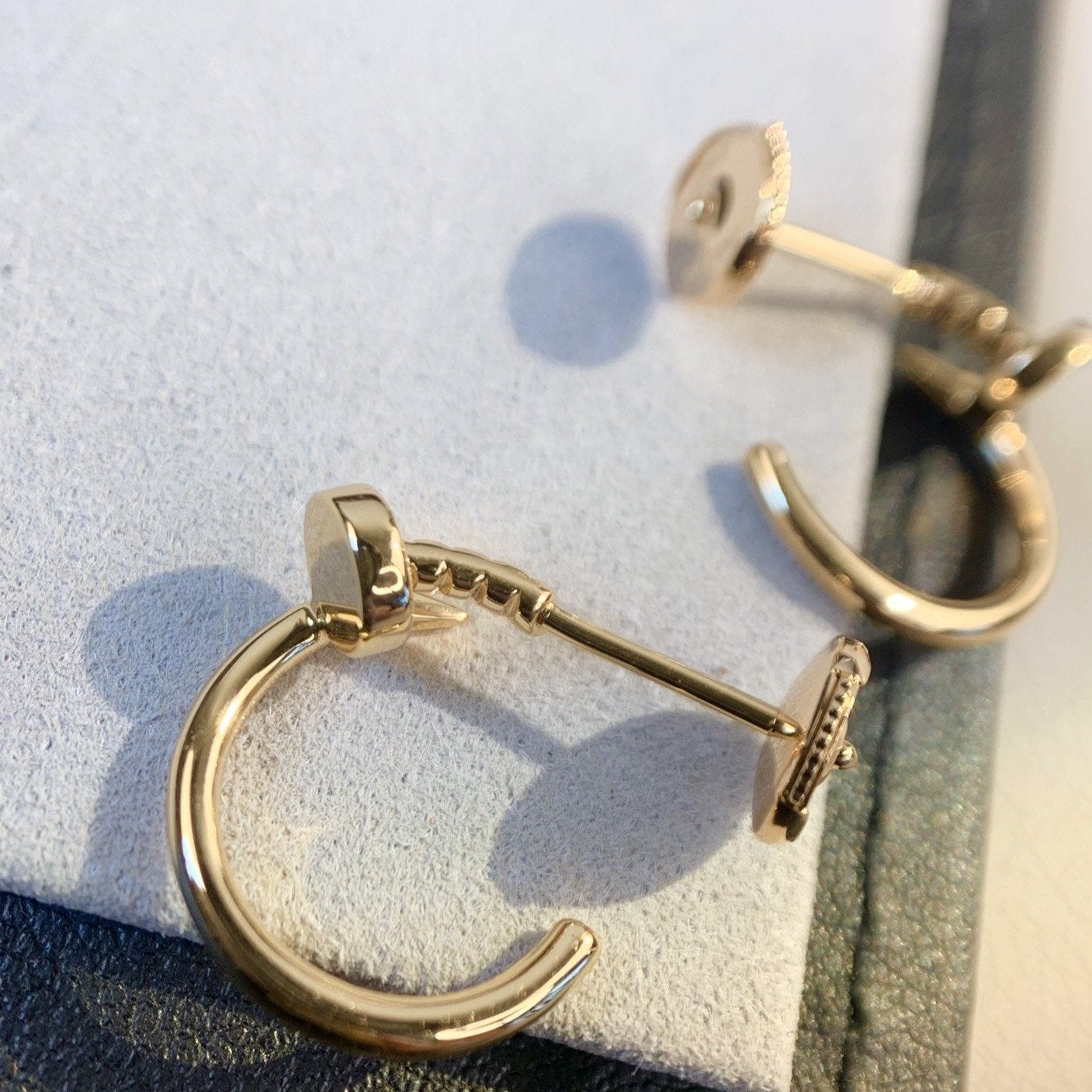 [Angela Jewellery]JUSTE EARRINGS PINK GOLD