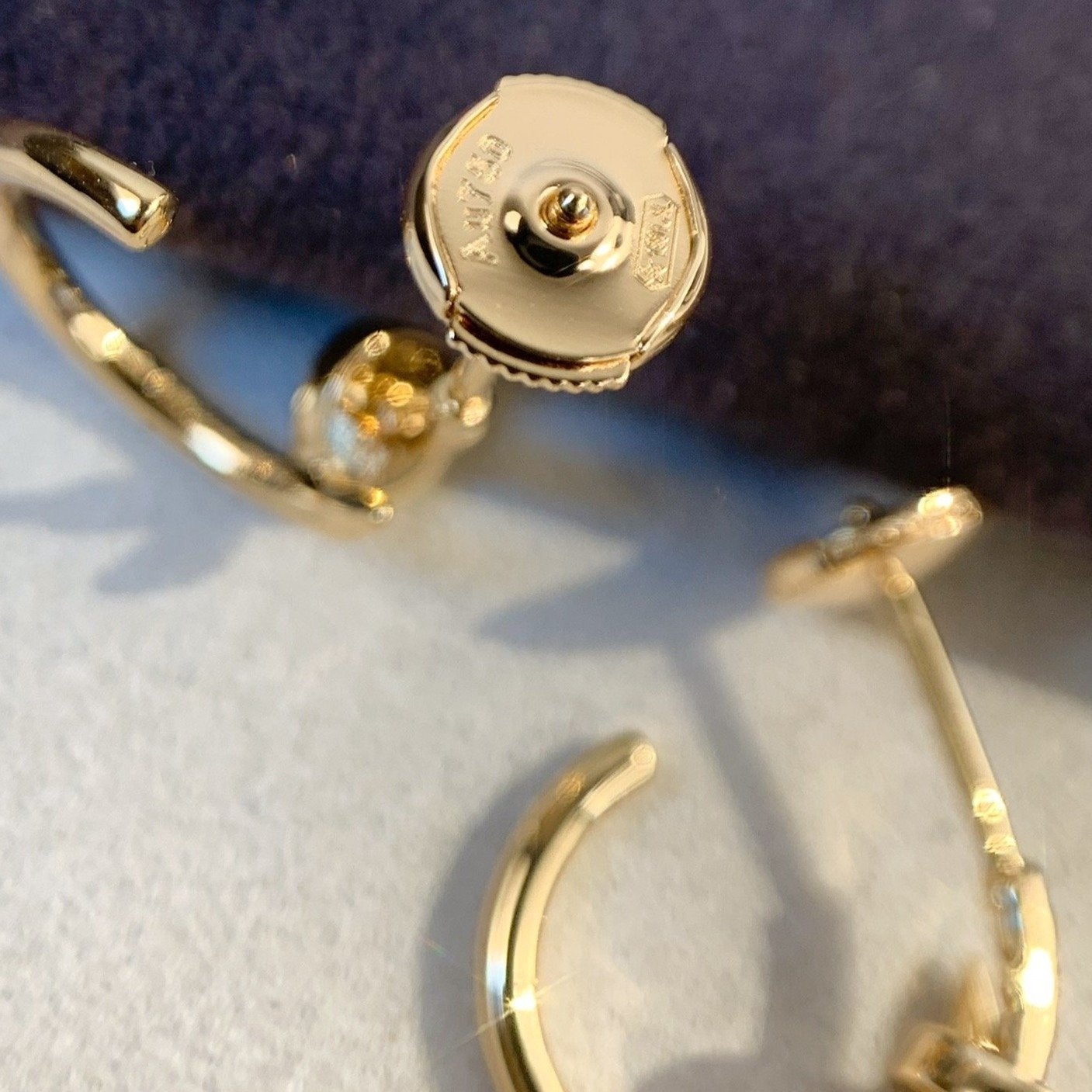 [Angela Jewellery]JUSTE EARRINGS PINK GOLD