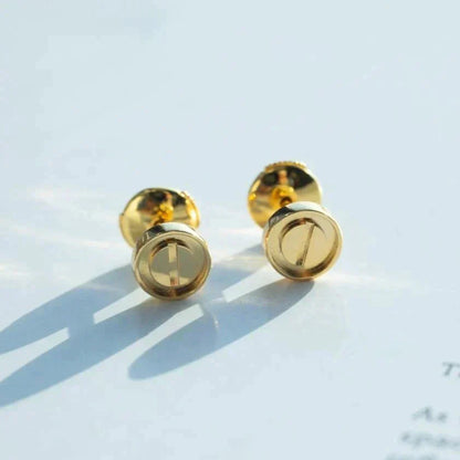 [Angela Jewellery]LOVE EARRINGS GOLD 10MM