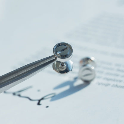 [Angela Jewellery]LOVE EARRINGS SILVER 10MM