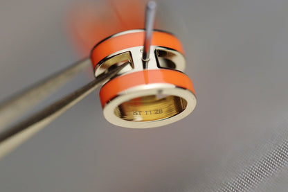 [Angela Jewellery]MINI POP H EARRINGS ORANGE