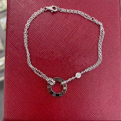 [Angela Jewellery]LOVE BRACELET 2 DIAMOND