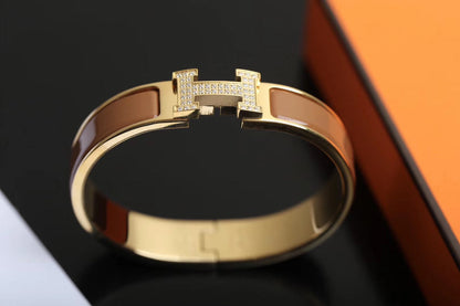 [Angela Jewellery]H BRACELET GOLD DIAMOND