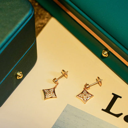 [Angela Jewellery]STAR DIAMONDS EARRINGS GOLD