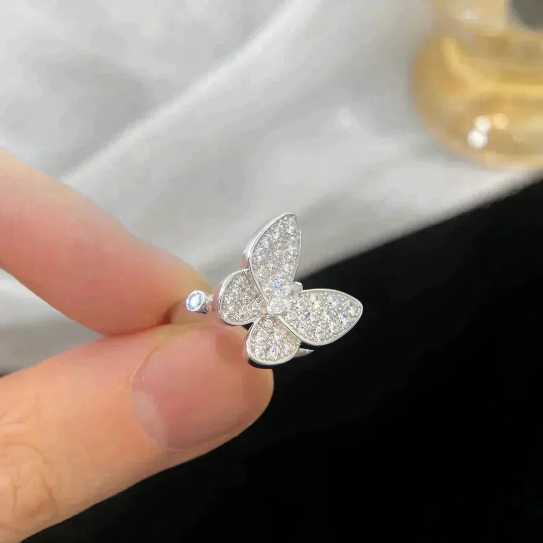 [Angela Jewellery]BUTTERFLY DIAMOND RING