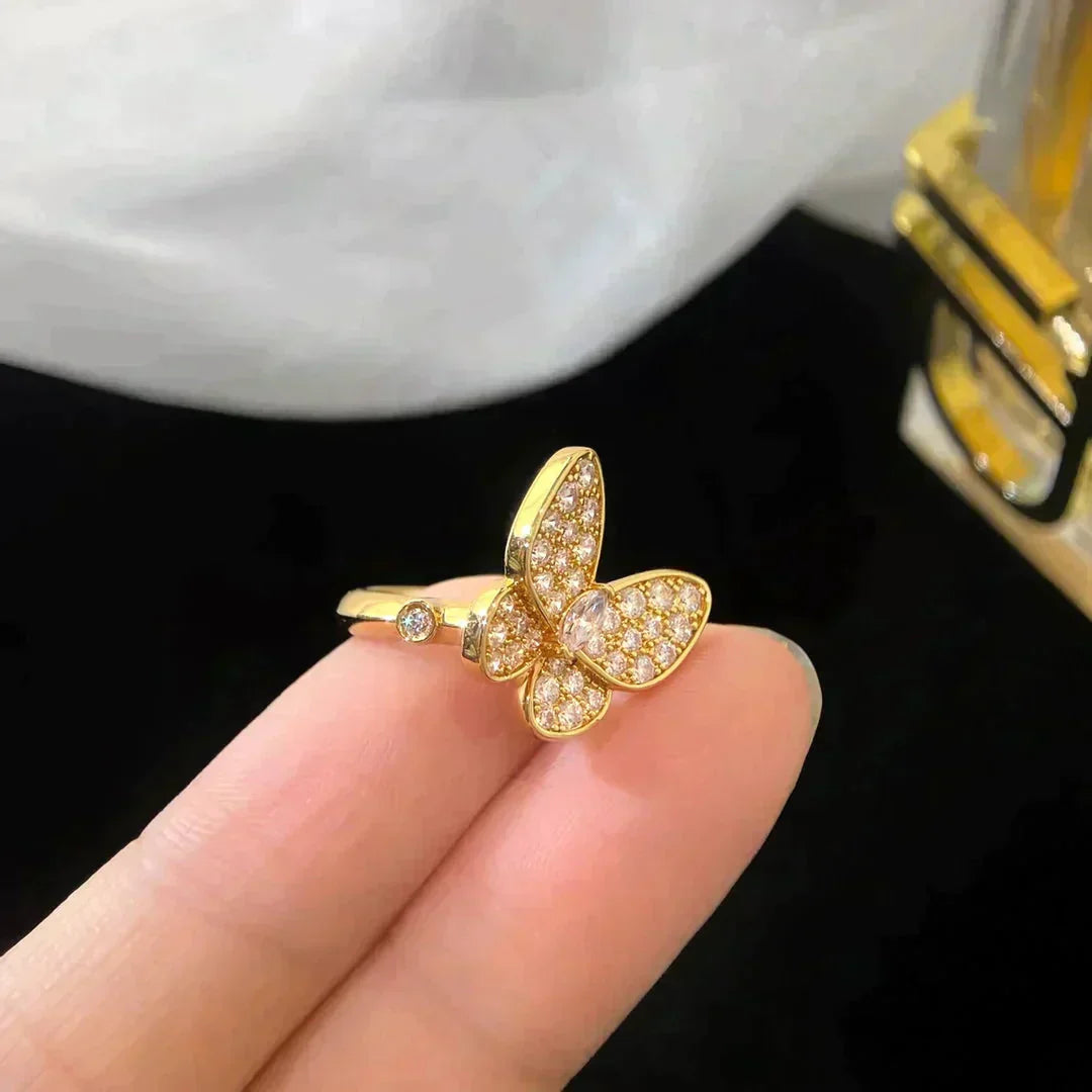 [Angela Jewellery]BUTTERFLY DIAMOND RING