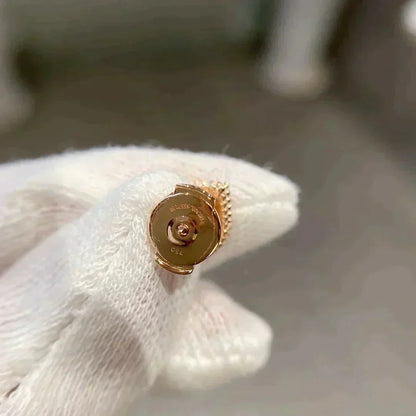 [Angela Jewellery]HEART CARNELIAN STUD EARRINGS