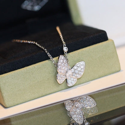 [Angela Jewellery]BUTTERFLY DIAMOND NECKLACE