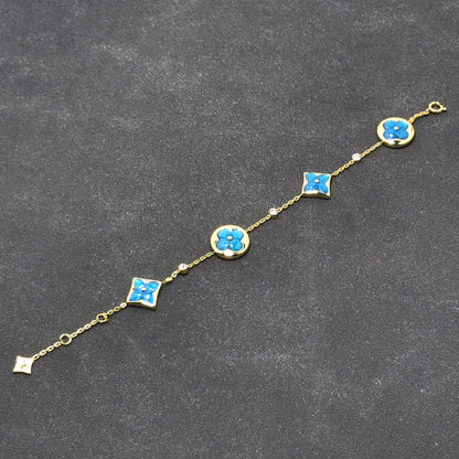 [Angela Jewellery]STAR AND SUN TURQUOISE 4 MOTIFS 3 DIAMONDS