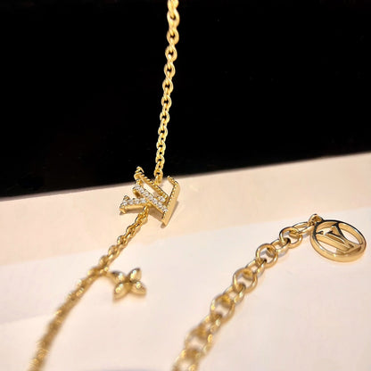 [Angela Jewellery]LOGO STAR MOTIF GOLD BRACELET