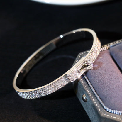[Angela Jewellery]KELLY BRACELET DIAMOND PAVED