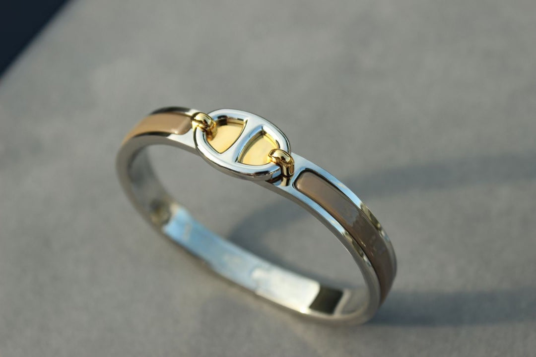 [Angela Jewellery]CLIC CHAINE SILVER BRACELET