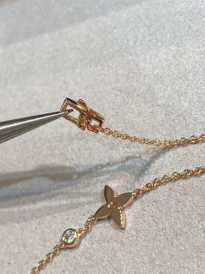 [Angela Jewellery]STAR DIAMOND PINK GOLD BRACELET