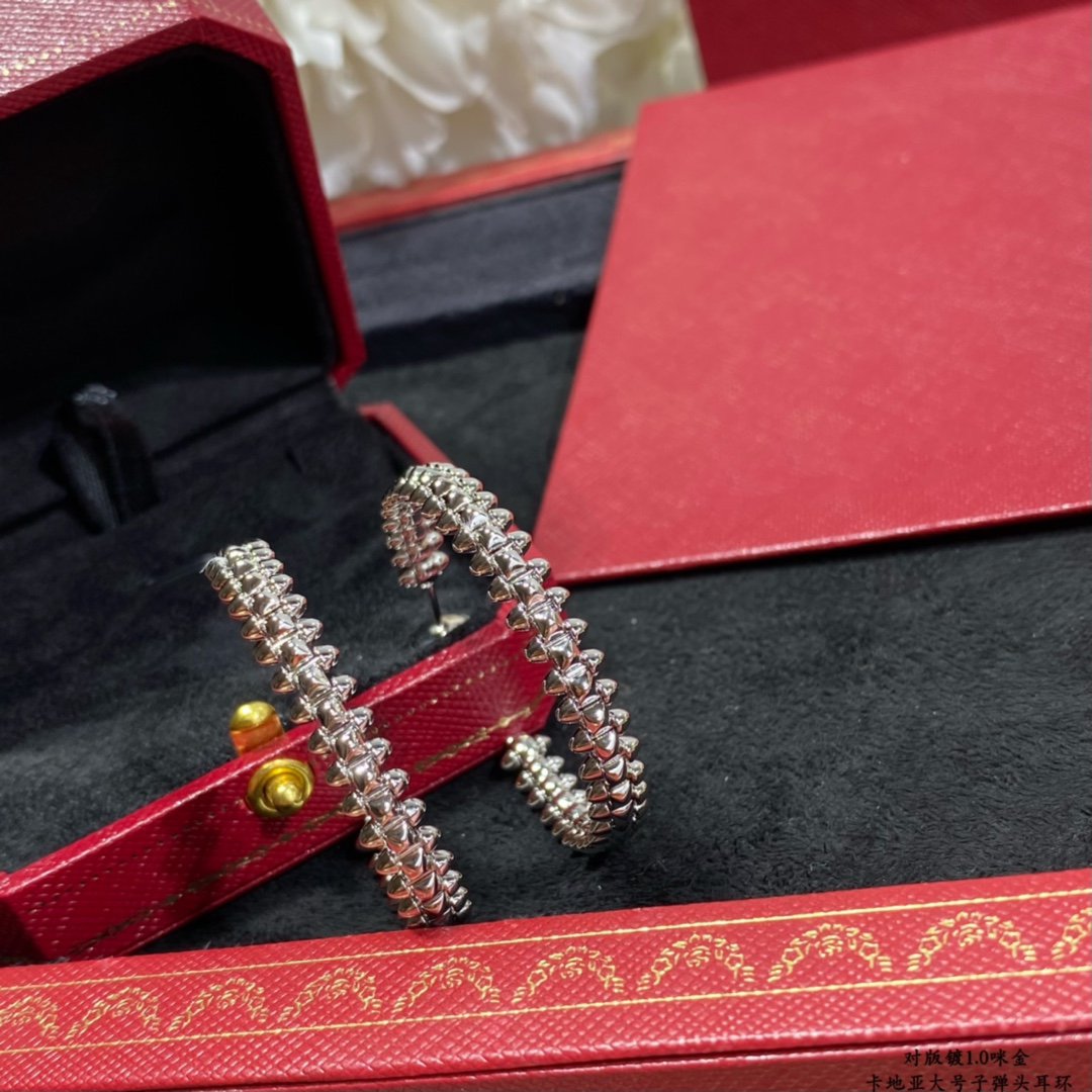 [Angela Jewellery]CLASH LARGE HOOP EARRINGS