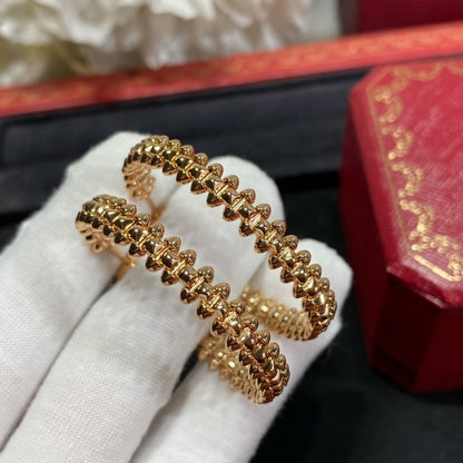 [Angela Jewellery]CLASH LARGE HOOP EARRINGS