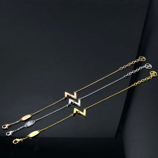 [Angela Jewellery]VOLT LV LOGO BRACELET