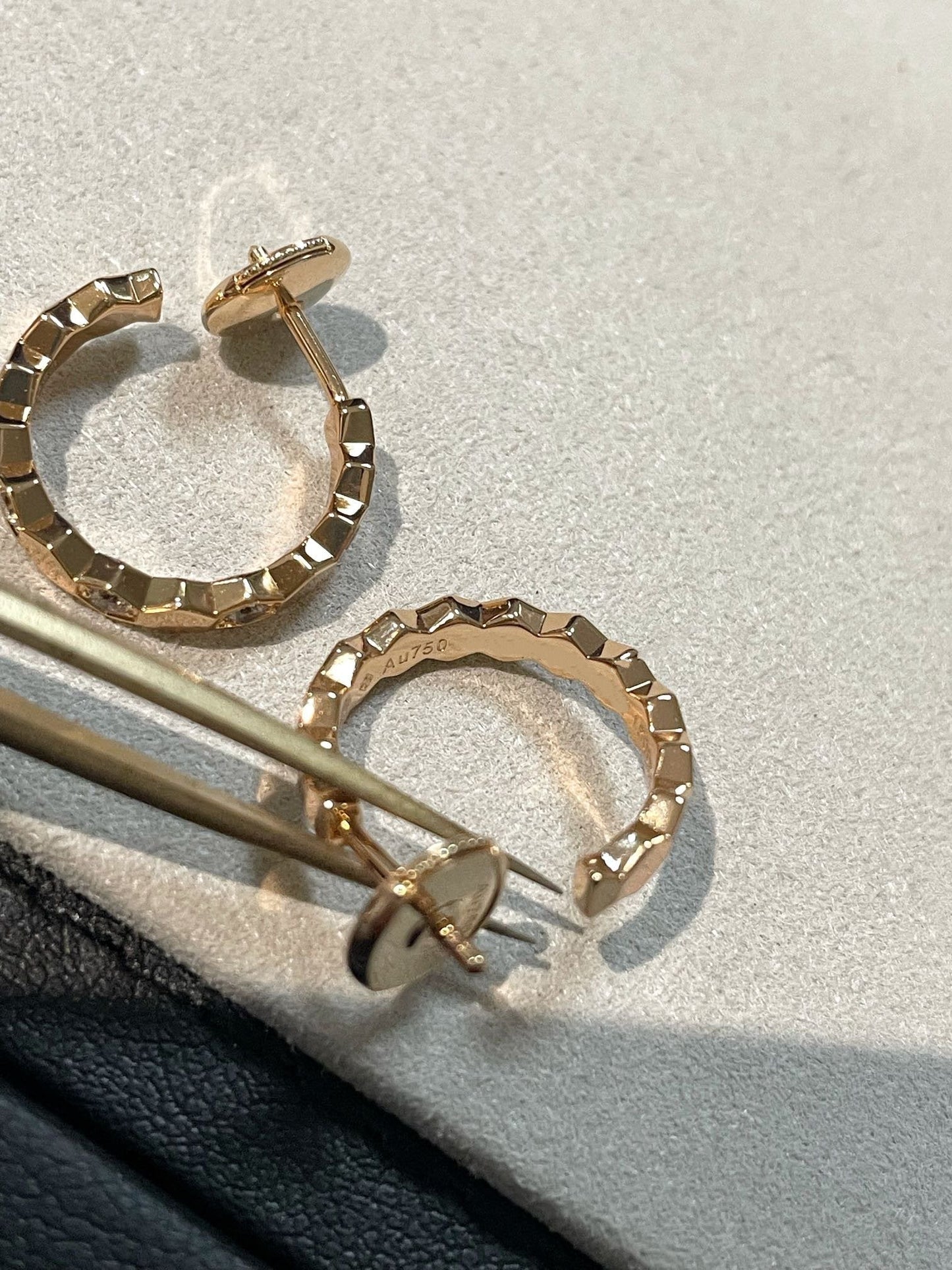 [Angela Jewellery]Hollow Design Four-Leaf Clover Flower Shape Ring