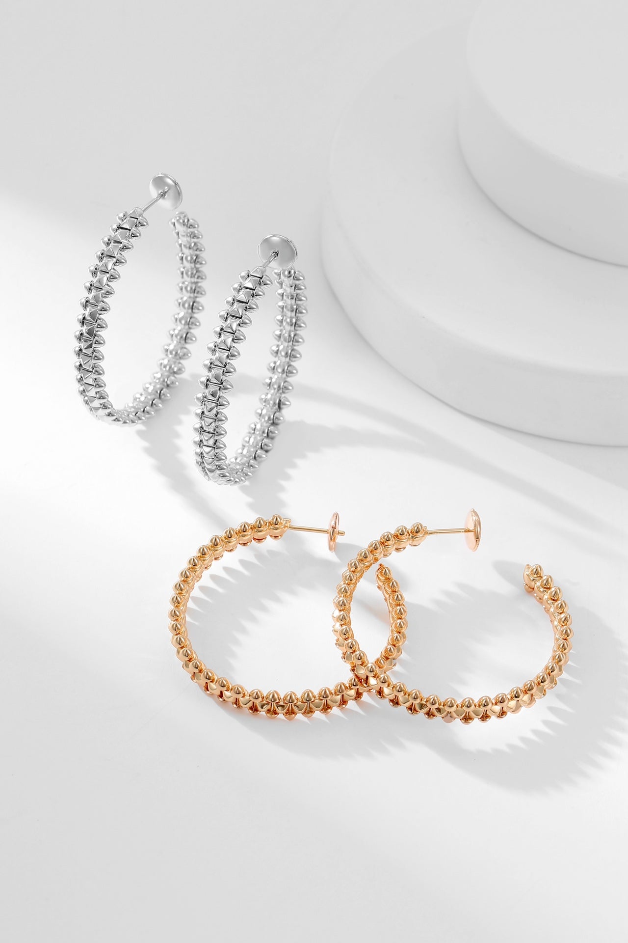 [Angela Jewellery]CLASH HOOP EARRINGS