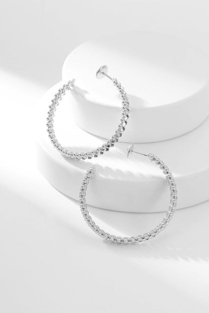 [Angela Jewellery]CLASH HOOP EARRINGS