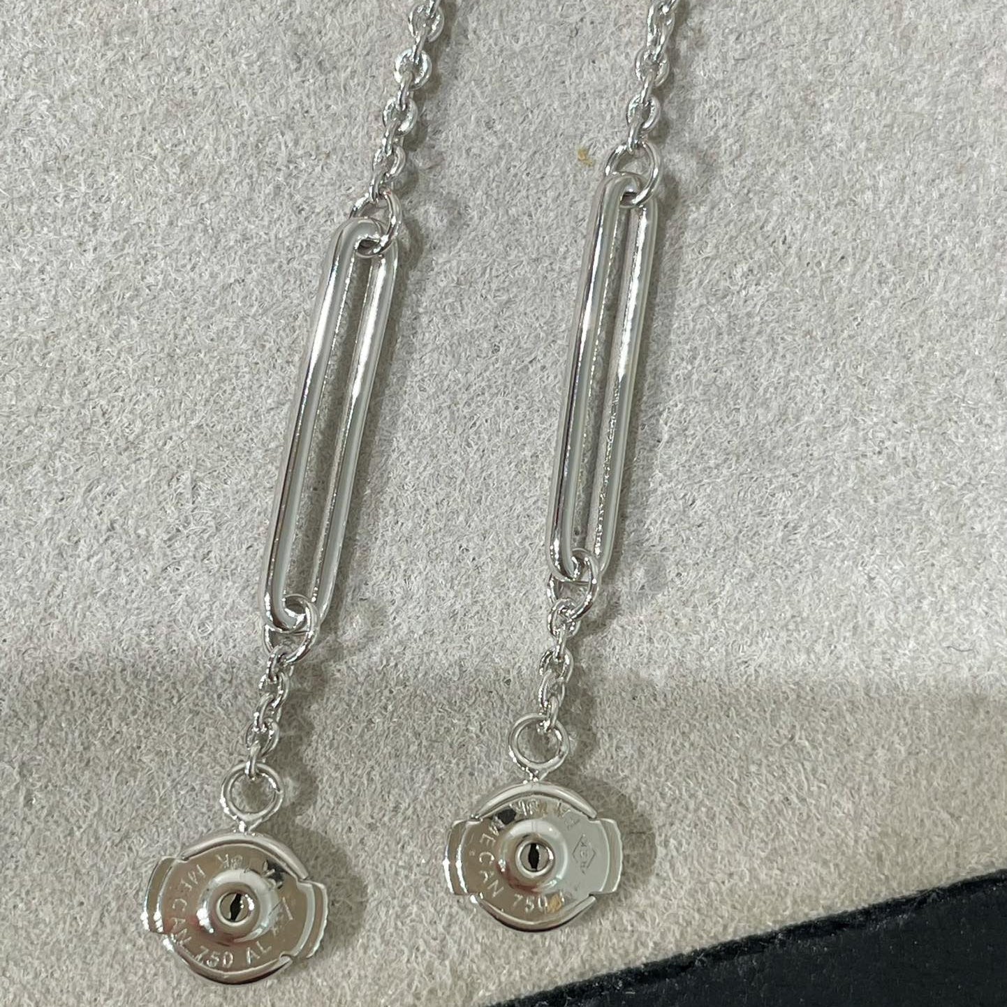 [Angela Jewellery]CHAINE CHAOS DIAMOND DROP EARRINGS