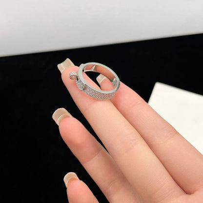 [Angela Jewellery]KELLY SILVER DIAMOND RING