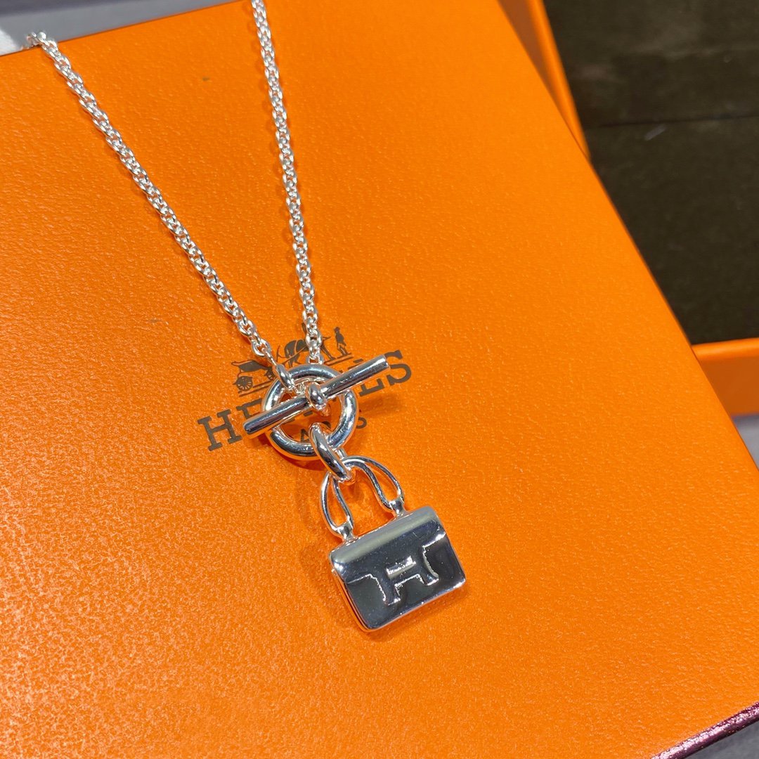 [Angela Jewellery]CONSTANCE PEDANT SILVER NECKLACE