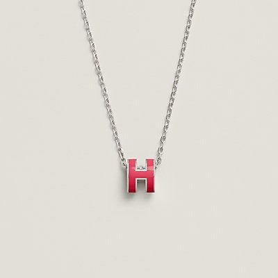 [Angela Jewellery]H NECKLACE PINK