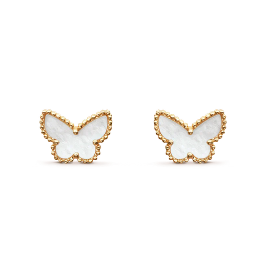 [Angela Jewellery]SWEET BUTTERFLY MOP EARSTUDS